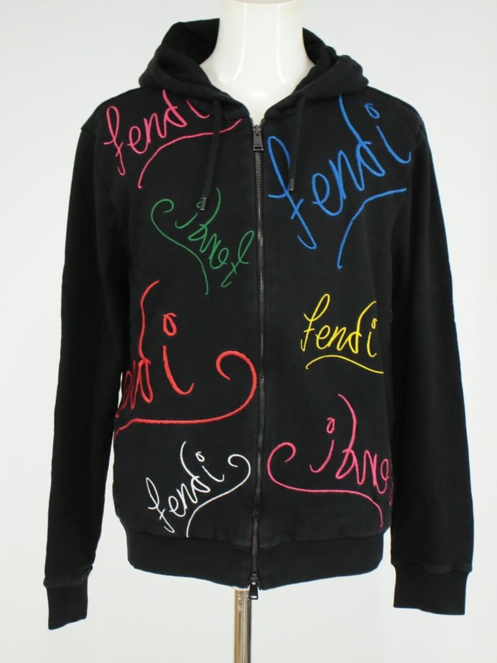 Fendi Zip-Up Hoodie